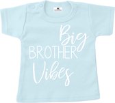Shirt grote broer-big brother vibes-beige-Maat 74