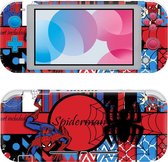 Skin Spiderman geschikt voor Nintendo Switch Lite - NS Lite Sticker Spiderman