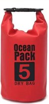 Nixnix Waterdichte Tas - Dry bag - 5L - Rood - Ocean Pack - Dry Sack - Survival Outdoor Rugzak - Drybags - Boottas - Zeiltas