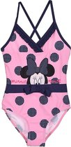 Minnie Mouse badpak - roze - maat 110/116