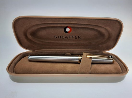 wereld Labe Emigreren Sheaffer Pen| Chrome zilver| Vulpen | Met vulling | bol.com