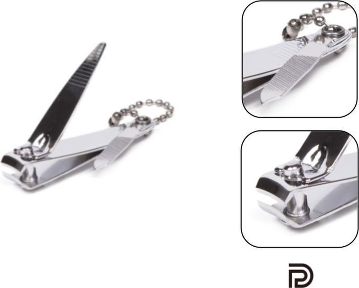 PD® - Nagelschaar - 55mm - Links en rechtshandig - Manicure nagelschaar / nagelknipper - Nagelschaar voor vingernagels