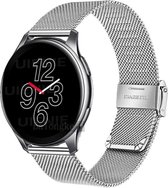 Luxe Milanese Loop Armband Geschikt Voor OnePlus Watch Horloge Bandje - Metalen iWatch Milanees Watchband Polsband - Stainless Steel Mesh Watch Band - Horlogeband - Veilige Vergren