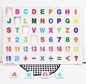 Akyol - Kinder puzzel alfabet magnetisch - kinderen - puzzel - educatief - cadeau - 23cm x 15cm