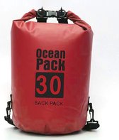 Nixnix Waterdichte Tas - Dry bag - 30L - Rood - Ocean Pack - Dry Sack - Survival Outdoor Rugzak - Drybags - Boottas - Zeiltas