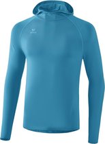 Erima Longsleeve met Capuchon Oriental Blue Maat S