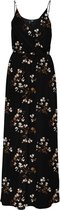 Vero Moda VMWONDA WRAP MAXI DRESS Black Dames Jurk - Maat S