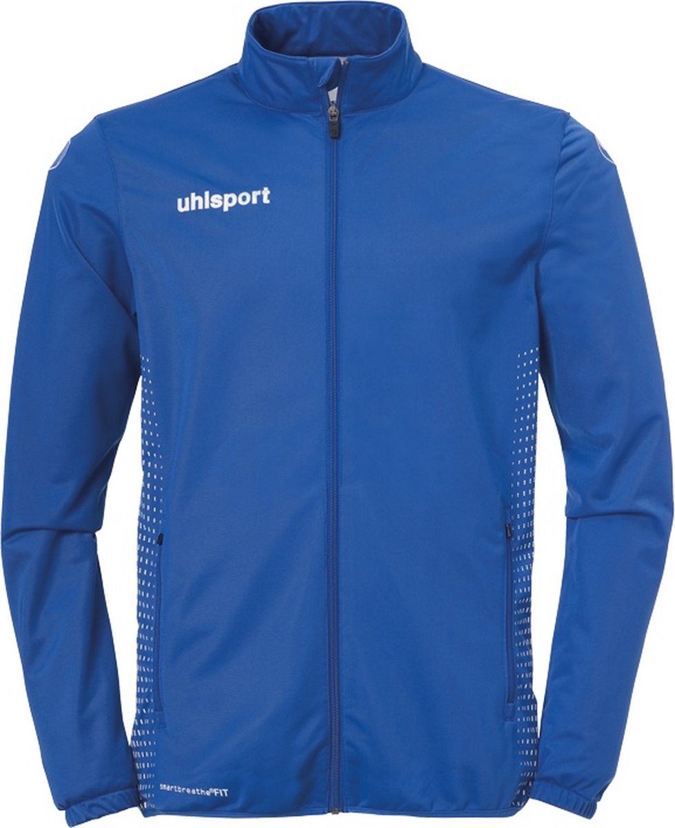 Uhlsport Score Trainingsjas Kind Azuurblauw-Wit Maat 152
