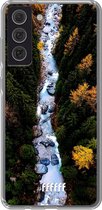 6F hoesje - geschikt voor Samsung Galaxy S21 FE -  Transparant TPU Case - Forest River #ffffff