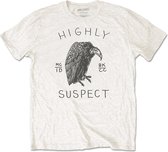 Highly Suspect Heren Tshirt -L- Vulture Creme