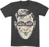 Neck Deep Heren Tshirt -M- Ned Zwart