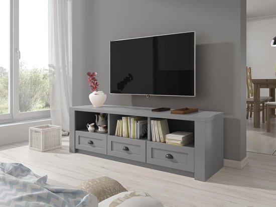 TV-Meubel Parello - Grijs - 160 cm - ACTIE