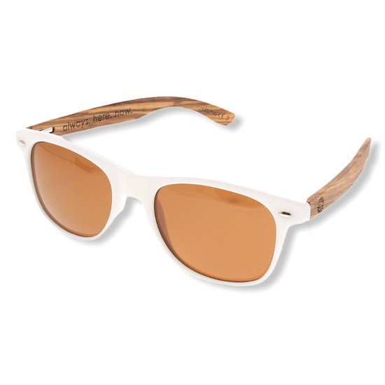 BEINGBAR Eyewear "Model 33" Sustainable Bamboo Sunglasses van BEINGBAR — afbeelding 5