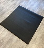 Portable Jump Rope Mat (Black) Springtouw Mat