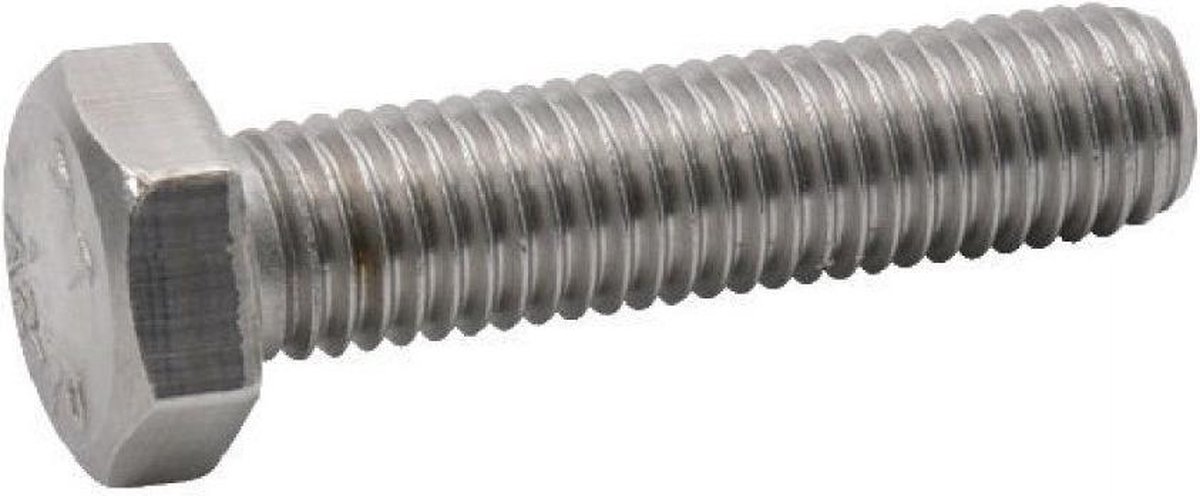 Tapbout met moer - RVS - M5 x 20 mm (15 stuks)