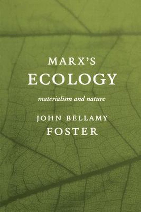 Marx's Ecology - cover