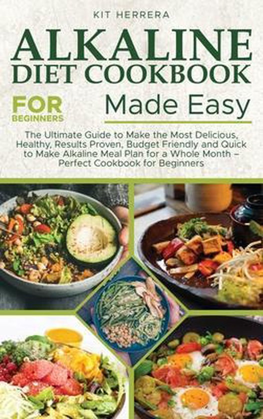 Alkaline Diet Cookbook for Beginners Made Easy - cover
