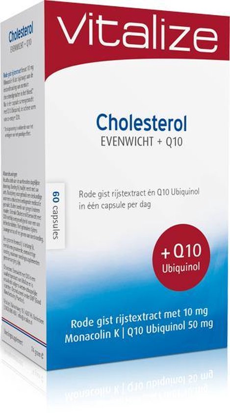 Cholesterol Evenwicht met Q10 – 60 Capsules |