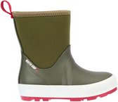 Winter-grip Snowboots Jr - Neo Welly - Legergroen/Rood - 28