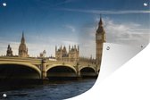 Muurdecoratie Big Ben - Londen - Engeland - 180x120 cm - Tuinposter - Tuindoek - Buitenposter