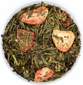 Hawai Green - Losse Thee - Deze tropische groene thee van Bitterleaves is fruitig en zoet - 60 gram Amberpot