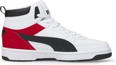 PUMA Rebound JOY Unisex Sneakers - Puma White-Puma Black-High Risk Red - Maat 43