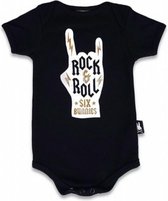 Six Bunnies Romper Rock and Roll Maat 3-6 mnd