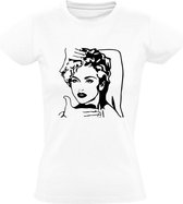 Madonna Dames t-shirt | Zwart