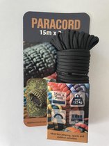 PARACORD - PARAKOORD - 15 m x 3 mm - tot 125 KG!