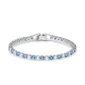 Swarovski Tennis Armband  - Zilverkleurig