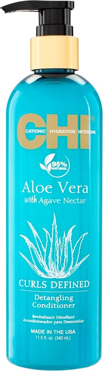 CHI Aloe Vera With Agave Nectar Detangling Conditioner - 340ml - Conditioner voor ieder haartype