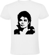 Michael Jackson Heren t-shirt | Wit