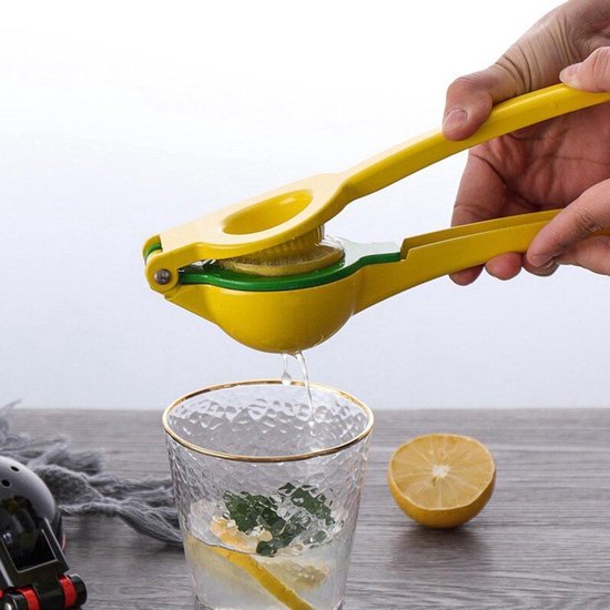 Citruspers - Limoenpers - Sinaasappel juicer - Handmatige Fruitpers - Metaal — afbeelding 4