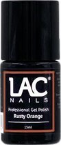 LAC Nails® Gellak - Rusty Orange - Gel nagellak 15ml - Goud bruin