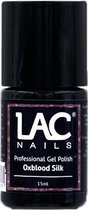 LAC Nails® Gellak - Oxblood Silk - Gel nagellak 15ml - Bruin rood