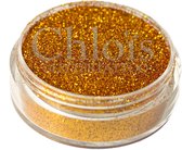 Chloïs Glitter Red Gold 5 ml - Chloïs Cosmetics - Chloïs Glittertattoo - Cosmetische glitter geschikt voor Glittertattoo, Make-up, Facepaint, Bodypaint, Nailart - 1 x 5 ml