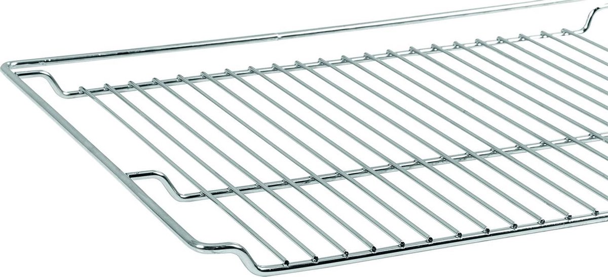Cook'in Garden Op Maat Te Snijden Grillrooster Verchroomd Staal - 100x40 Cm Tot 61x40 Cm Met Soft Touch Handgrepen