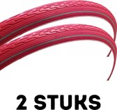 Fietsband - Buitenband - Set van 2 - 28 x 1 1/2 (40-635) roze