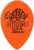 Dunlop Tortex Small Teardrop Pick 0.60 mm 6-pack plectrum