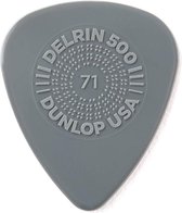 Dunlop Prime Grip Delrin 500 0.71 mm Pick 6-Pack standaard plectrum