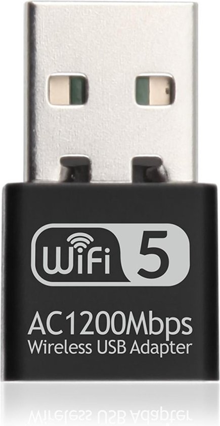 Brightside Wifi adapter USB - Dual band - 1200Mbps - Realtek chip - 2.4GHz & 5Ghz
