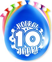 Paper Dreams Ballonnen Party 10 Jaar 18,5 X 11 Cm Latex 8 Stuks