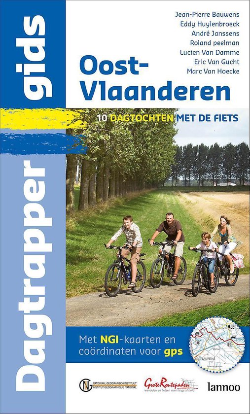 Cover van het boek 'Dagtrappergids Oost-Vlaanderen' van  Onbekend