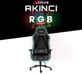 Bol.com xDrive RGB Professional Gaming Chair – Professioneel Gaming Stoel - Zwart / Grijs aanbieding