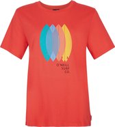 O'Neill T-Shirt Surfboard - Cayenne Coral - S