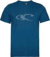 O'Neill T-Shirt ABSTRACT WAVE - Moroccan Blue - L