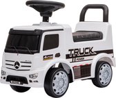 Bandits & Angels loopauto Mercedes Benz Antos Truck wit - 1 jaar - jongens en meisjes - wit