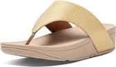 FitFlop Olive Textured Glitz slippers goud - Maat 36