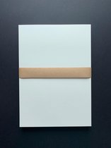 50 vel gekleurd hobby karton / papier, A4 210x297 mm – stevig 240 grams glad karton kleur ivoor