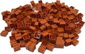 150 Bouwstenen 2x2 | Koffie | compatibel met grote merken | SmallBricks